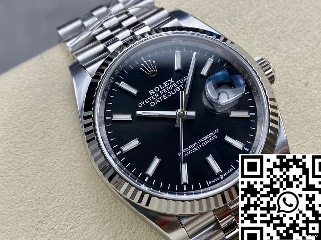 Datejust Factory 36MM M126234-0015 Dial Rolex Black Clean 0918